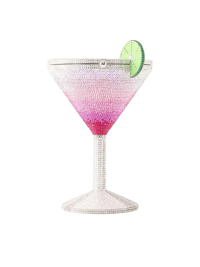 Cosmopolitan Crystal-embellished Silver-tone Clutch Cosmopolitan Crystal-embellished Silver-tone Clutch