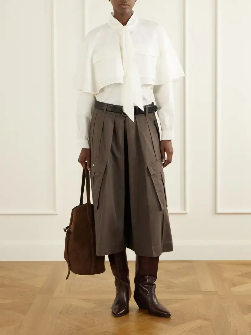 Sea Tristan Pleated Cotton Wide-leg Pants | Thumbnail 2 Sea Tristan Pleated Cotton Wide-leg Pants | Thumbnail 2
