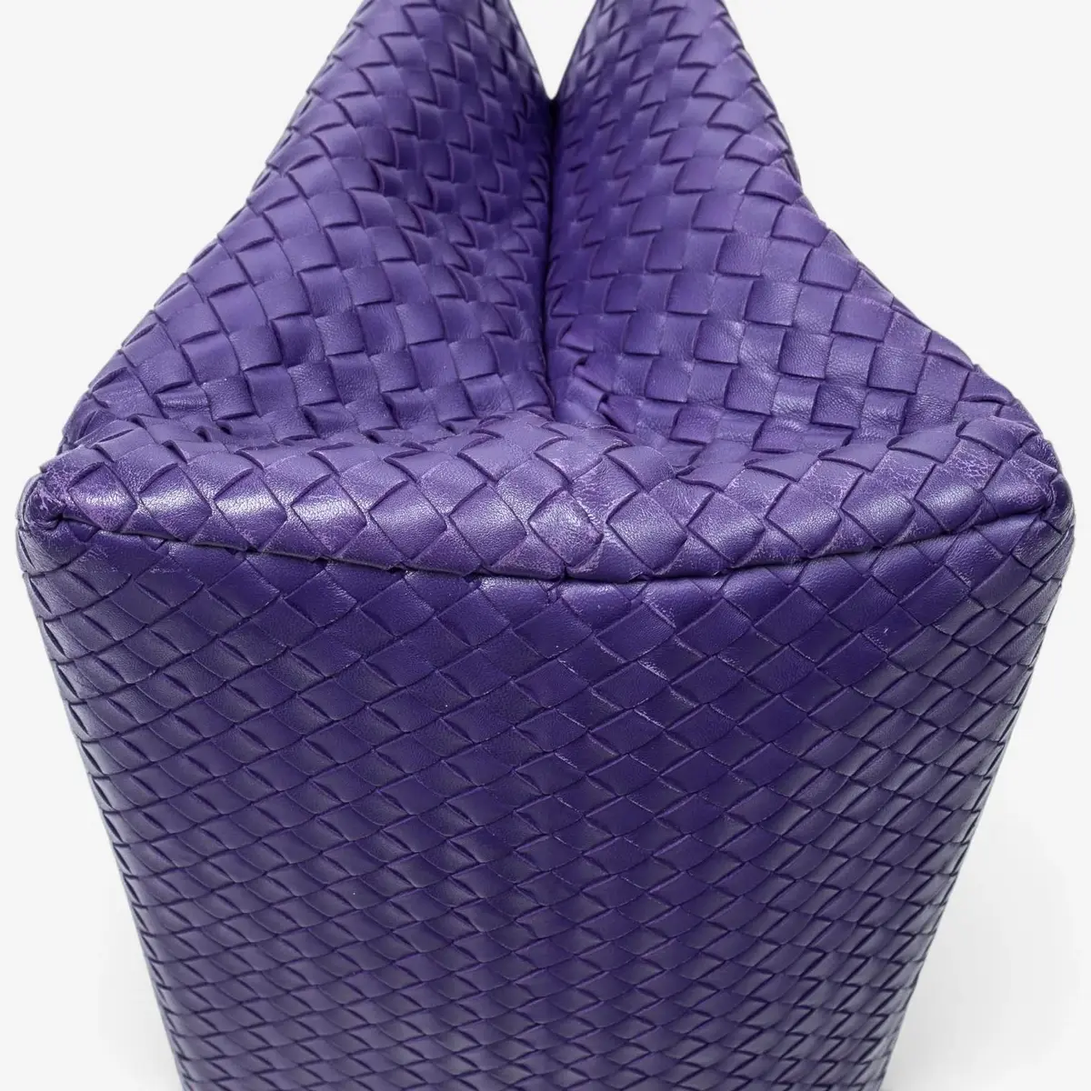 Bottega Veneta Bottega Veneta Milano Purple Calf Leather Tote Bag by The Solist | Thumbnail 7
