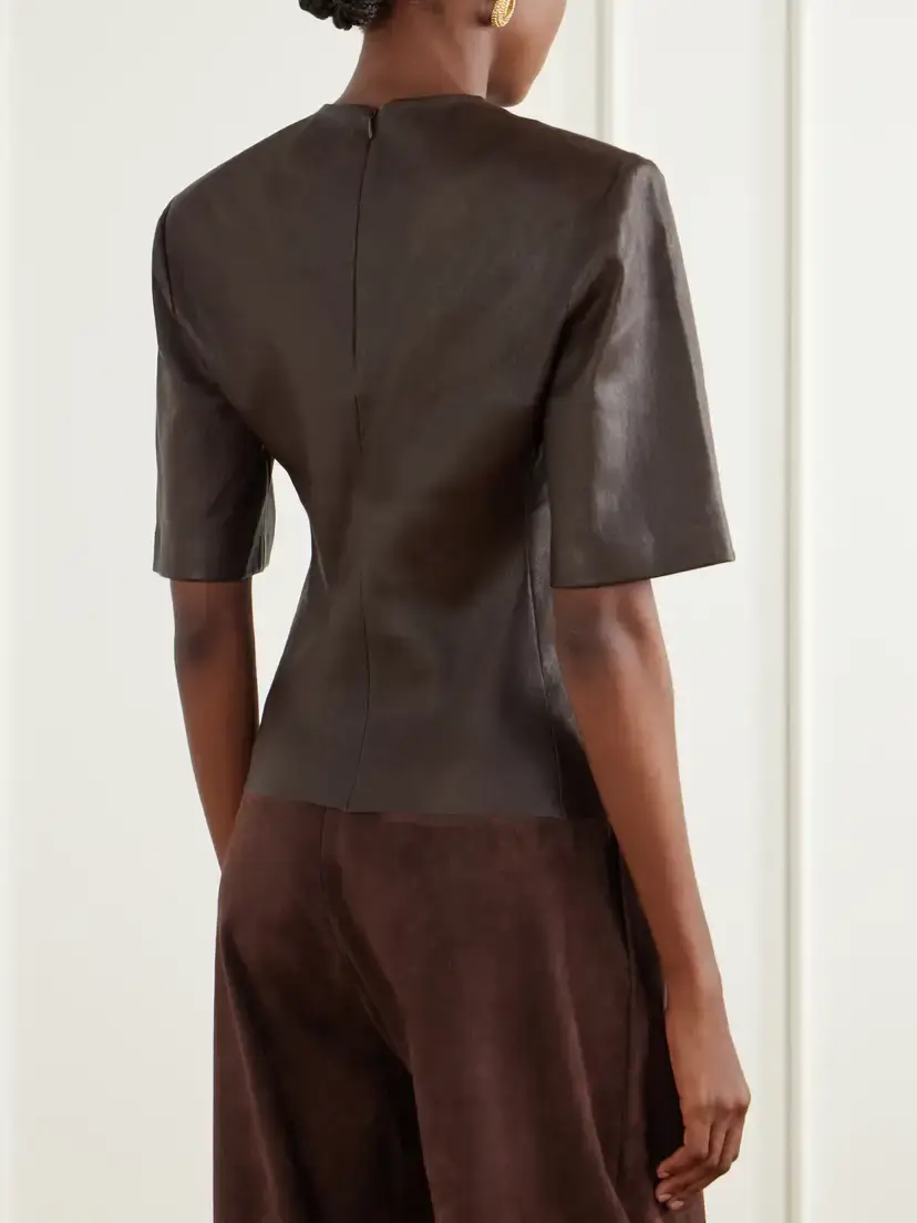 STOULS Valadon Leather T-shirt | Thumbnail 3 STOULS Valadon Leather T-shirt | Thumbnail 3