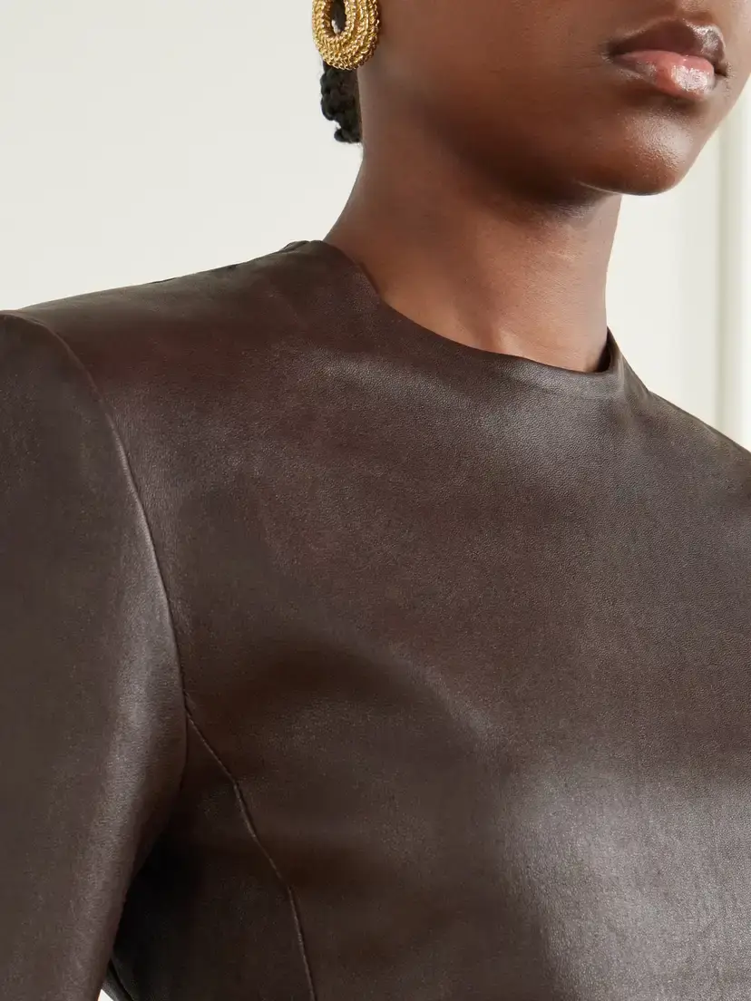 STOULS Valadon Leather T-shirt | Thumbnail 4 STOULS Valadon Leather T-shirt | Thumbnail 4