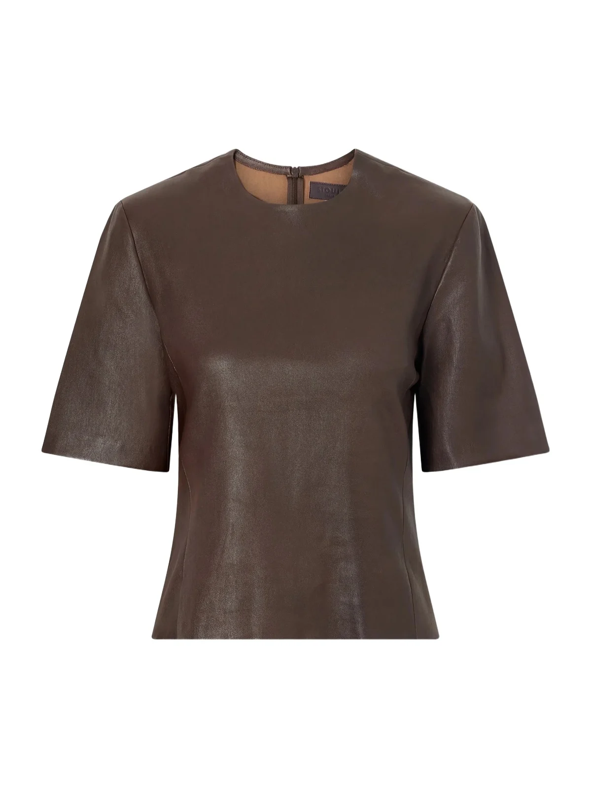 STOULS Valadon Leather T-shirt