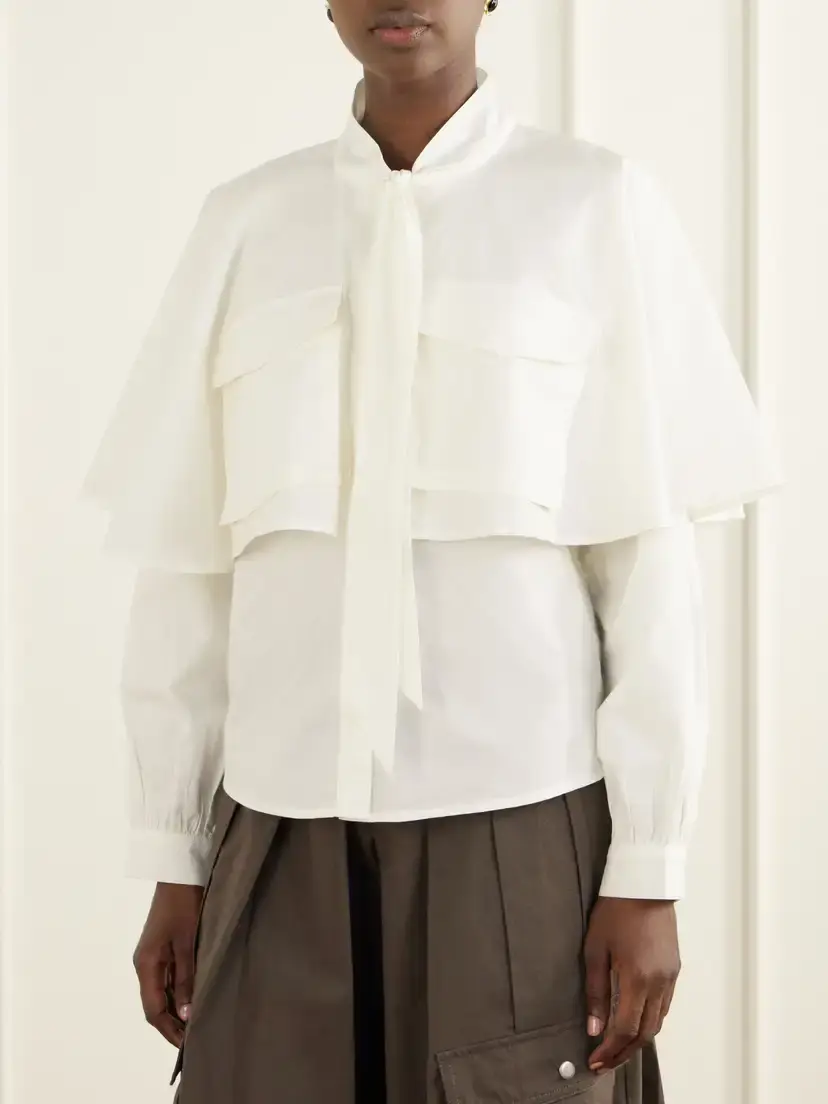 Sea Tristan Cotton-poplin Blouse | Thumbnail 3