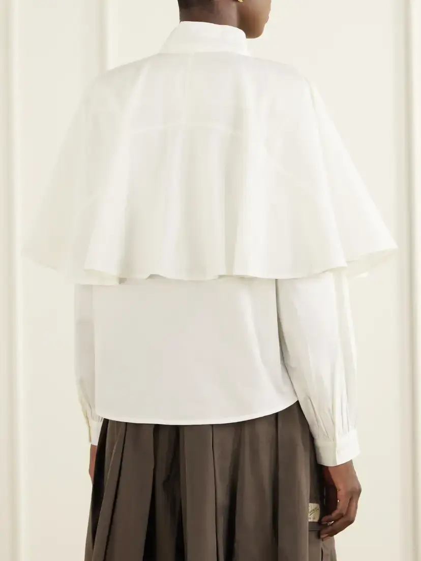 Sea Tristan Cotton-poplin Blouse | Thumbnail 4