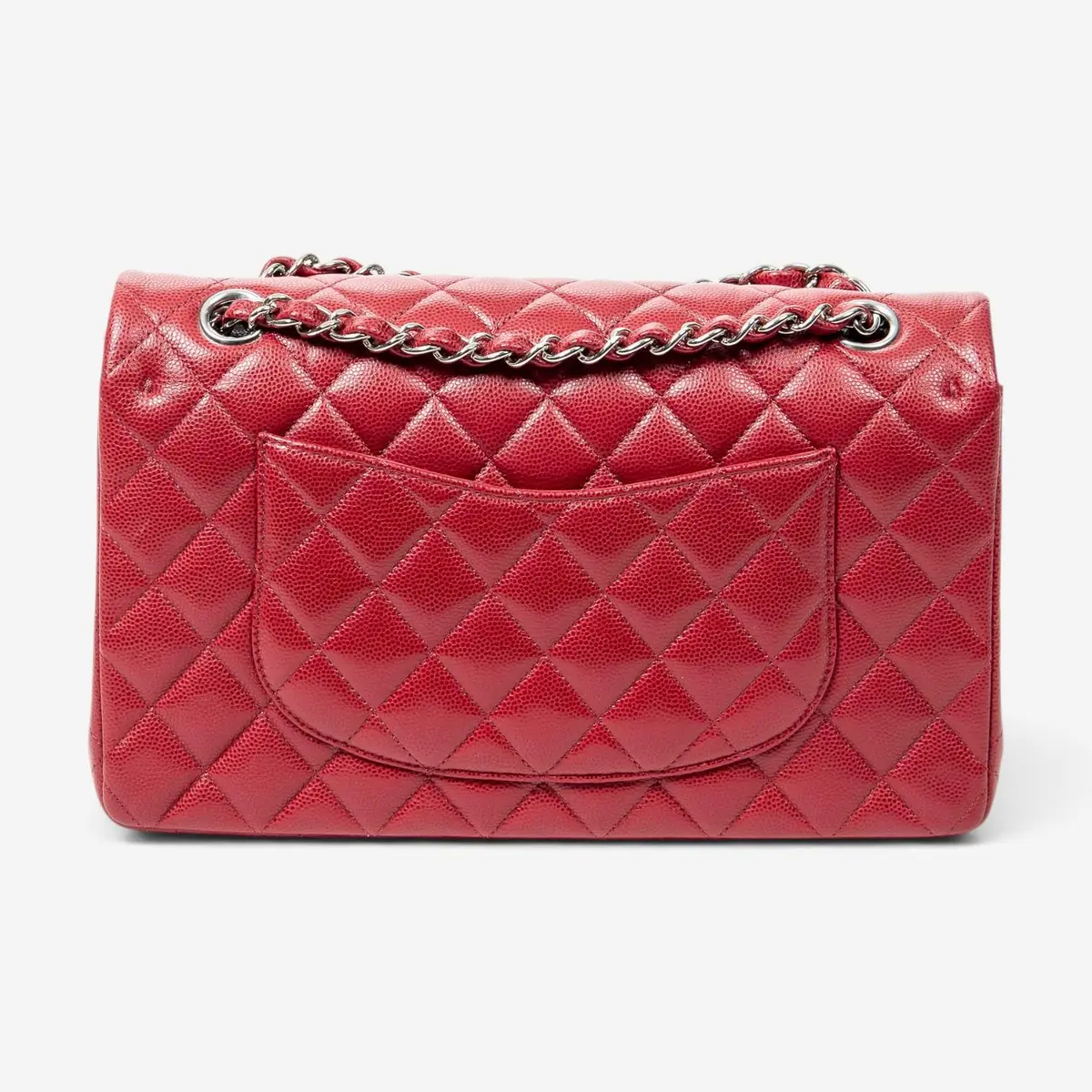 Chanel Chanel Classic Red Quilted Caviar Leather Double Flap Bag by The Solist | Thumbnail 5 Chanel Chanel Classic Red Quilted Caviar Leather Double Flap Bag by The Solist | Thumbnail 5