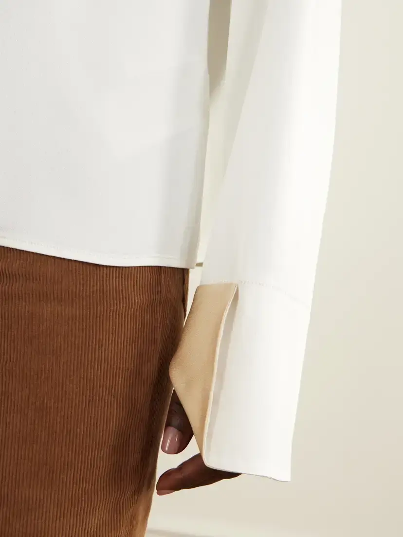Stella McCartney Tie-detailed Satin Blouse | Thumbnail 4