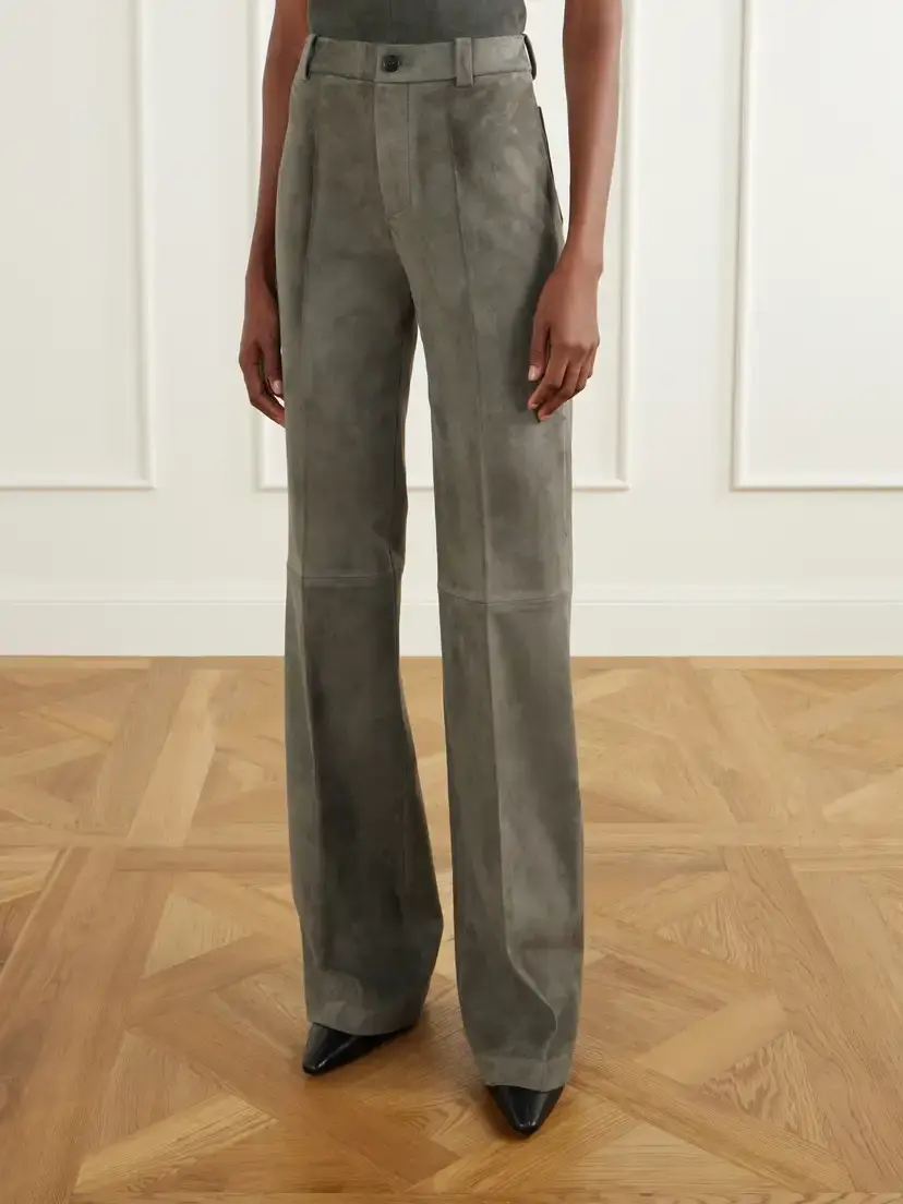 STOULS Lizzy Suede Wide-leg Pants | Thumbnail 3 STOULS Lizzy Suede Wide-leg Pants | Thumbnail 3