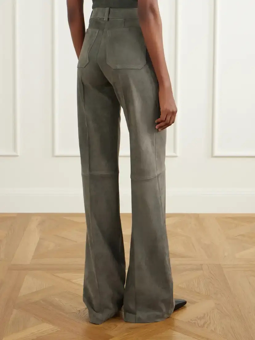 STOULS Lizzy Suede Wide-leg Pants | Thumbnail 4 STOULS Lizzy Suede Wide-leg Pants | Thumbnail 4