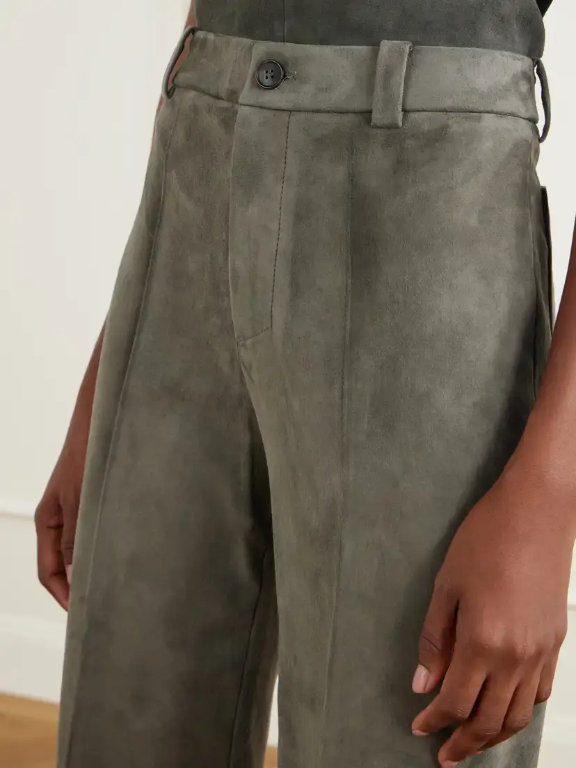 STOULS Lizzy Suede Wide-leg Pants | Thumbnail 5 STOULS Lizzy Suede Wide-leg Pants | Thumbnail 5