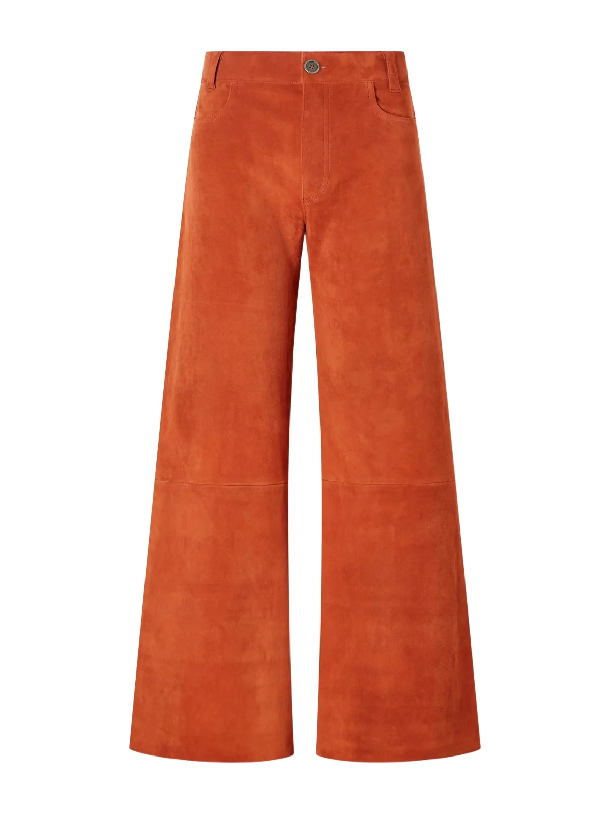 Lilou Suede Wide-leg Pants