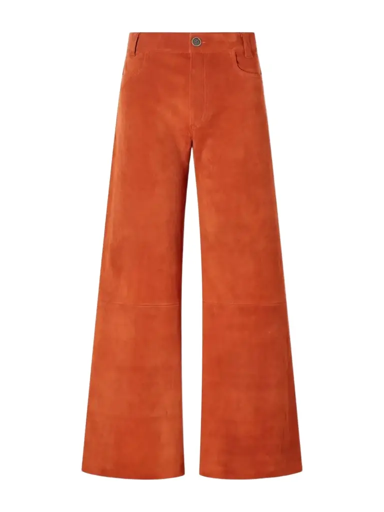 STOULS Lilou Suede Wide-leg Pants | Image 1 STOULS Lilou Suede Wide-leg Pants | Image 1
