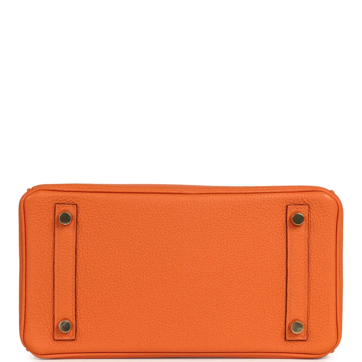 HERMÈS Hermes Birkin 25 Orange Togo Gold Hardware | Thumbnail 6 HERMÈS Hermes Birkin 25 Orange Togo Gold Hardware | Thumbnail 6