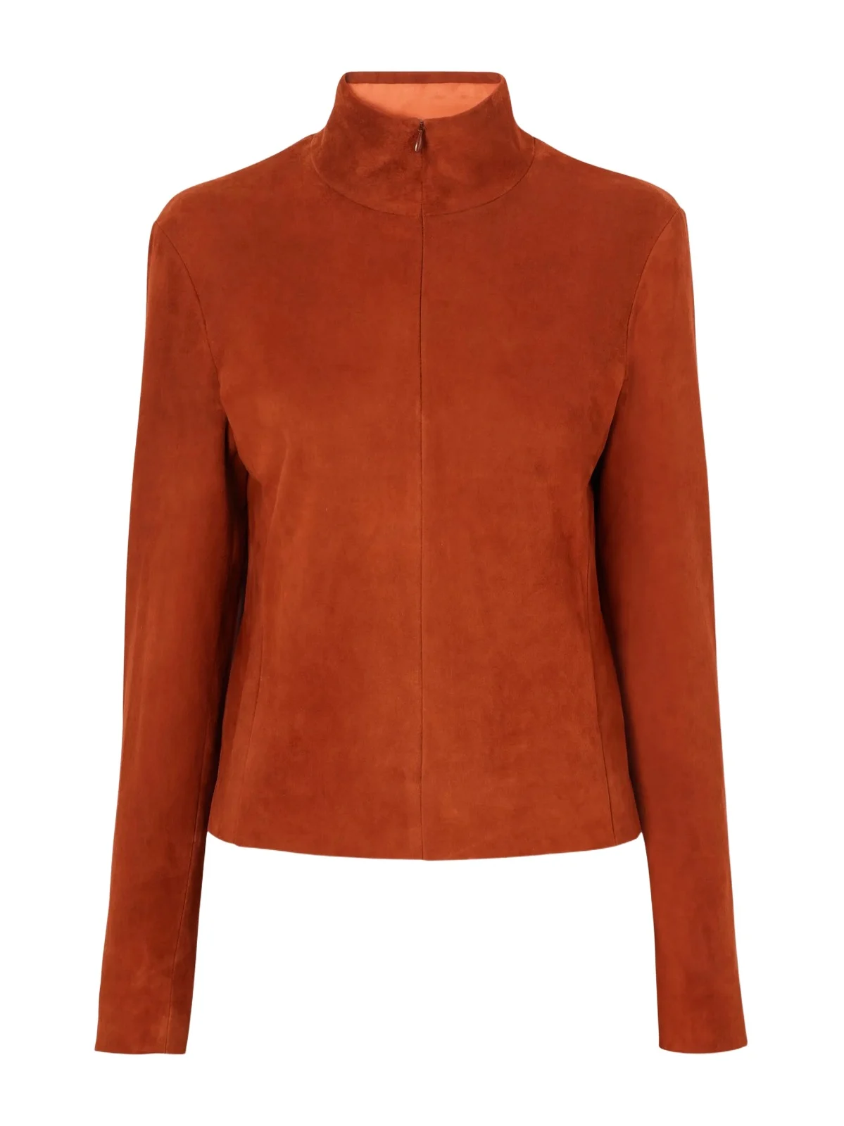 STOULS Selene Suede Turtleneck Shirt