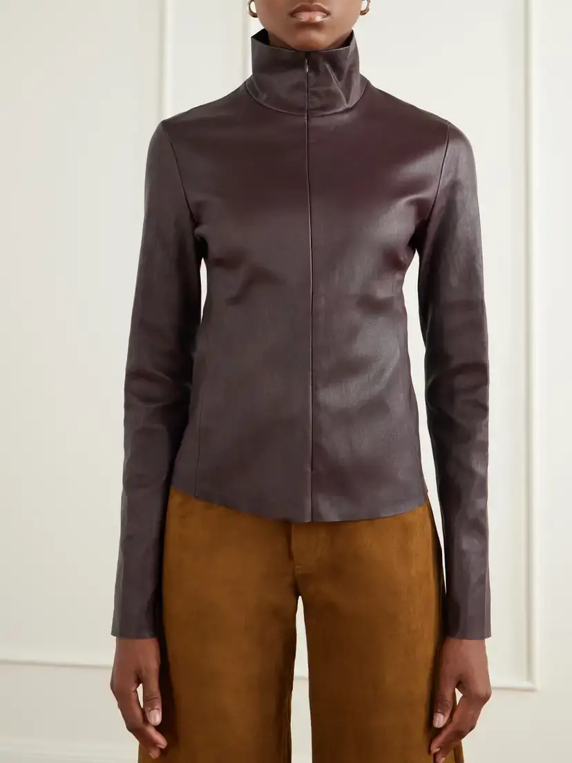 STOULS Selene Leather Top | Thumbnail 3 STOULS Selene Leather Top | Thumbnail 3