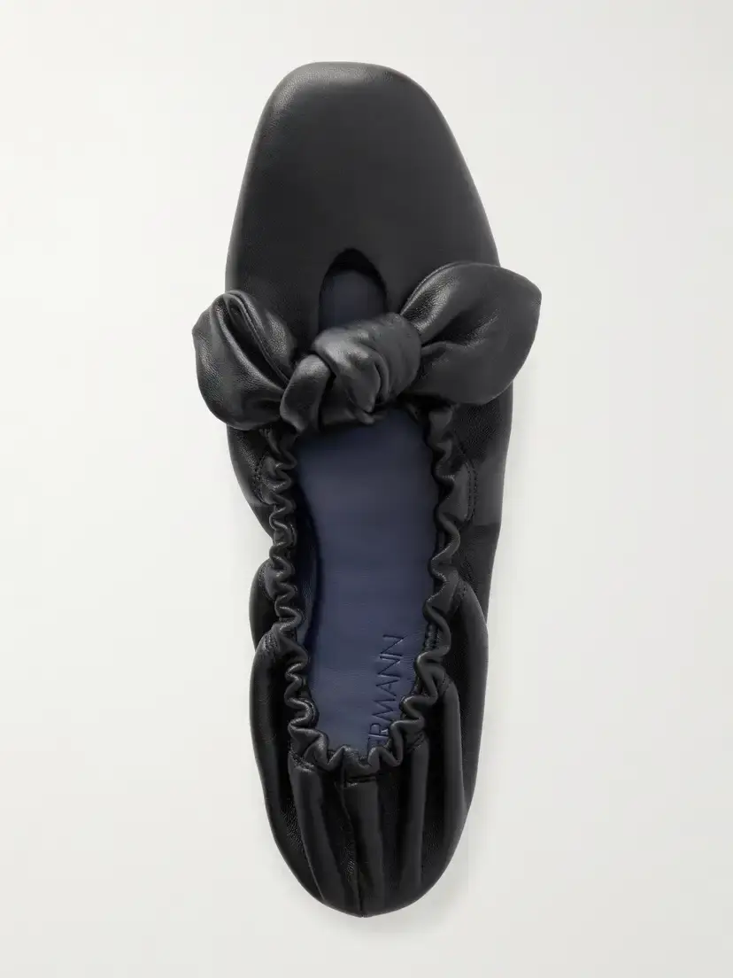 Zimmermann Carousel Knotted Leather Ballerina Flats | Thumbnail 6 Zimmermann Carousel Knotted Leather Ballerina Flats | Thumbnail 6