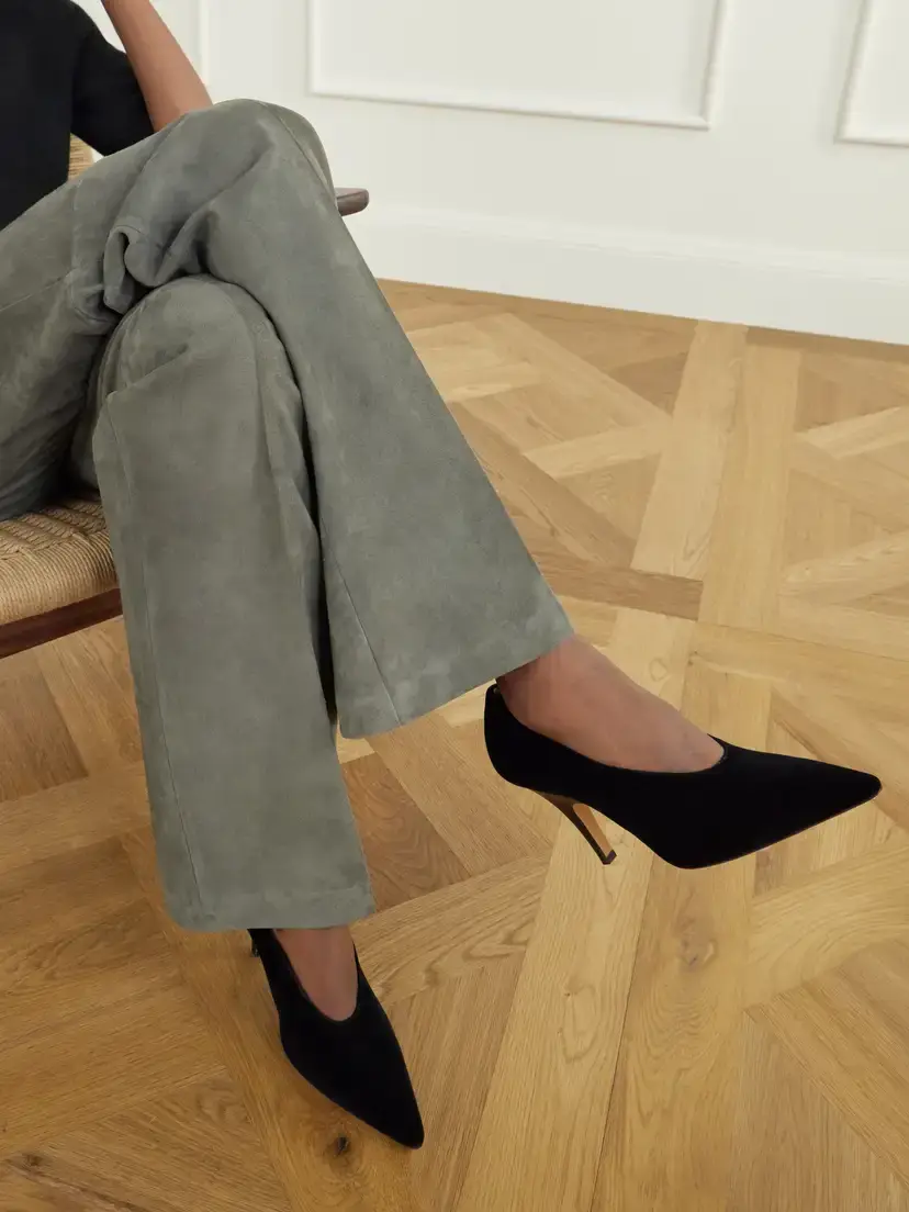 Le Monde Béryl Petra Velvet Pumps | Thumbnail 2 Le Monde Béryl Petra Velvet Pumps | Thumbnail 2