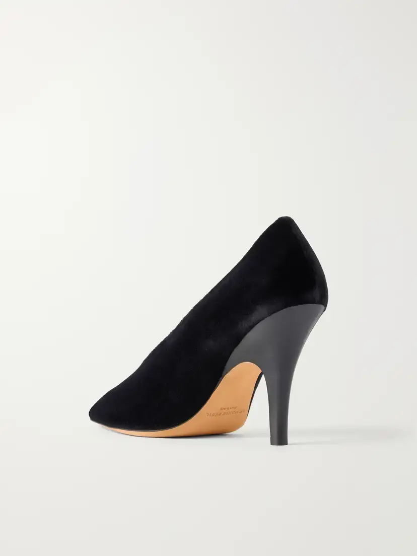 Le Monde Béryl Petra Velvet Pumps | Thumbnail 3 Le Monde Béryl Petra Velvet Pumps | Thumbnail 3