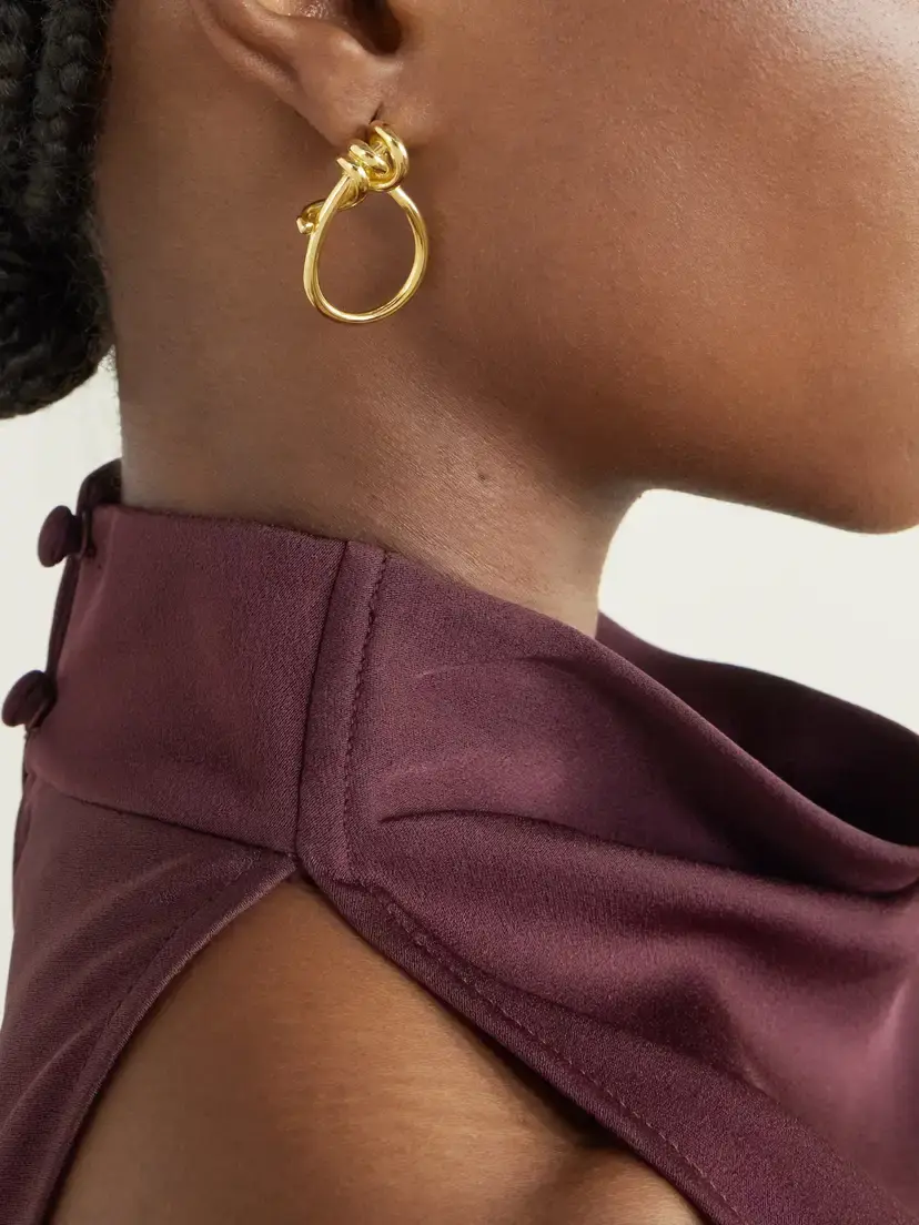 Completedworks Notsobig Thread Ii Recycled Gold Vermeil Earrings | Thumbnail 4