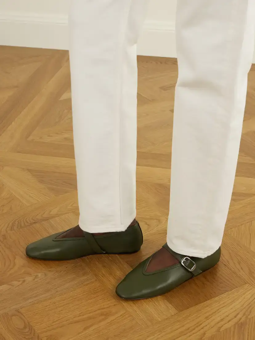 Le Monde Béryl Stella Leather Flats | Thumbnail 2 Le Monde Béryl Stella Leather Flats | Thumbnail 2