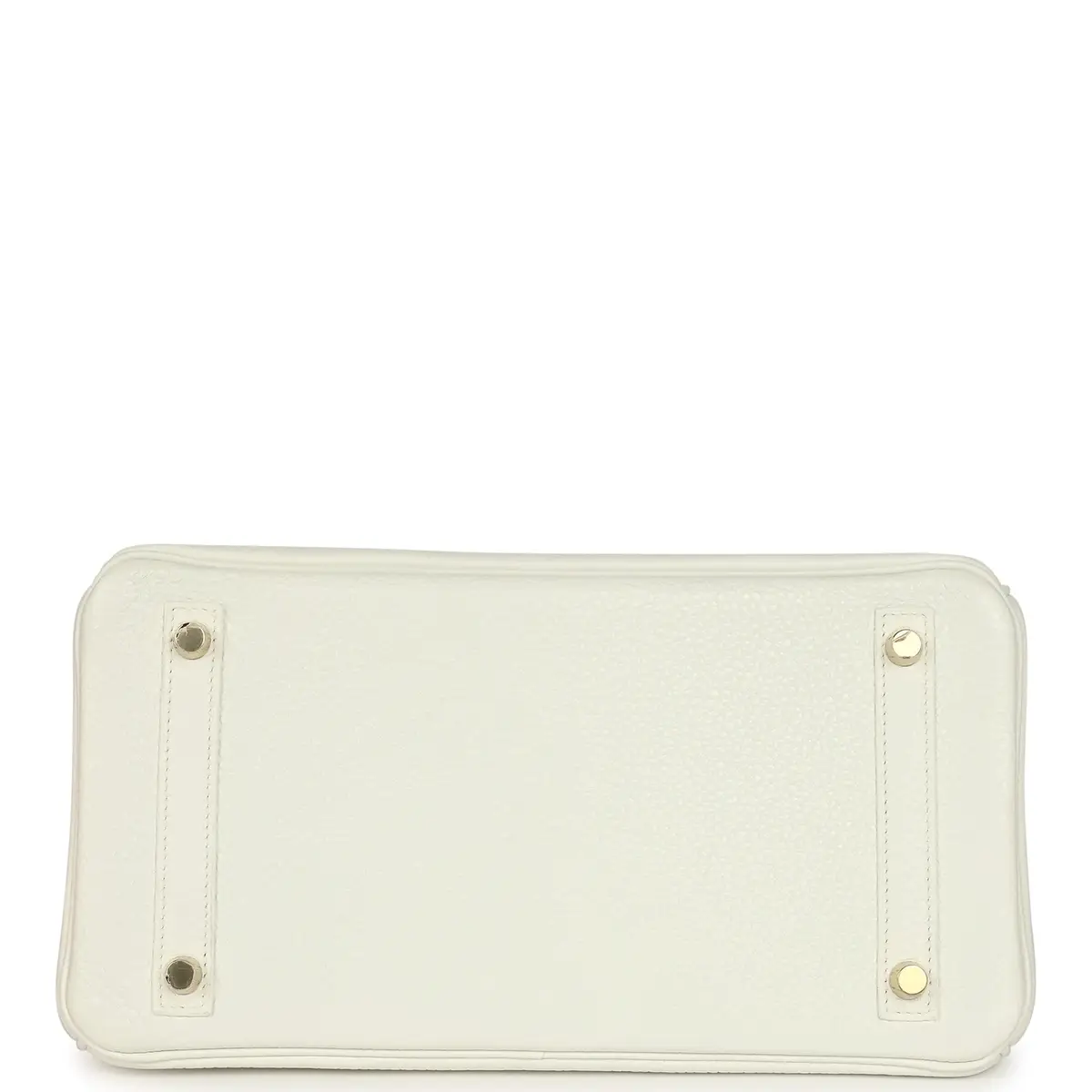 HERMÈS Hermès Birkin 30 White Clemence Gold Hardware | Thumbnail 6 HERMÈS Hermès Birkin 30 White Clemence Gold Hardware | Thumbnail 6