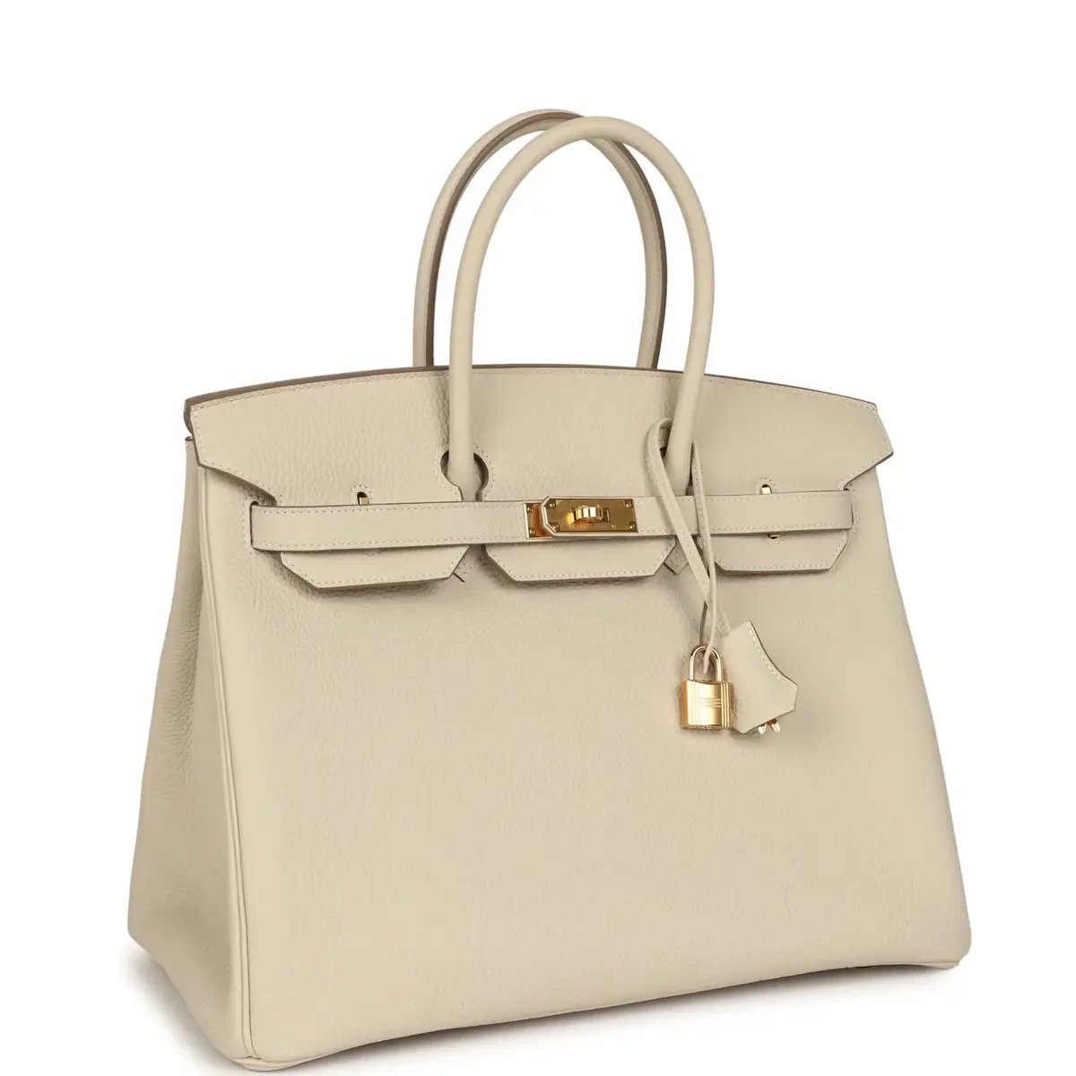 HERMÈS Hermes Birkin 35 Craie Togo Gold Hardware | Thumbnail 2 HERMÈS Hermes Birkin 35 Craie Togo Gold Hardware | Thumbnail 2