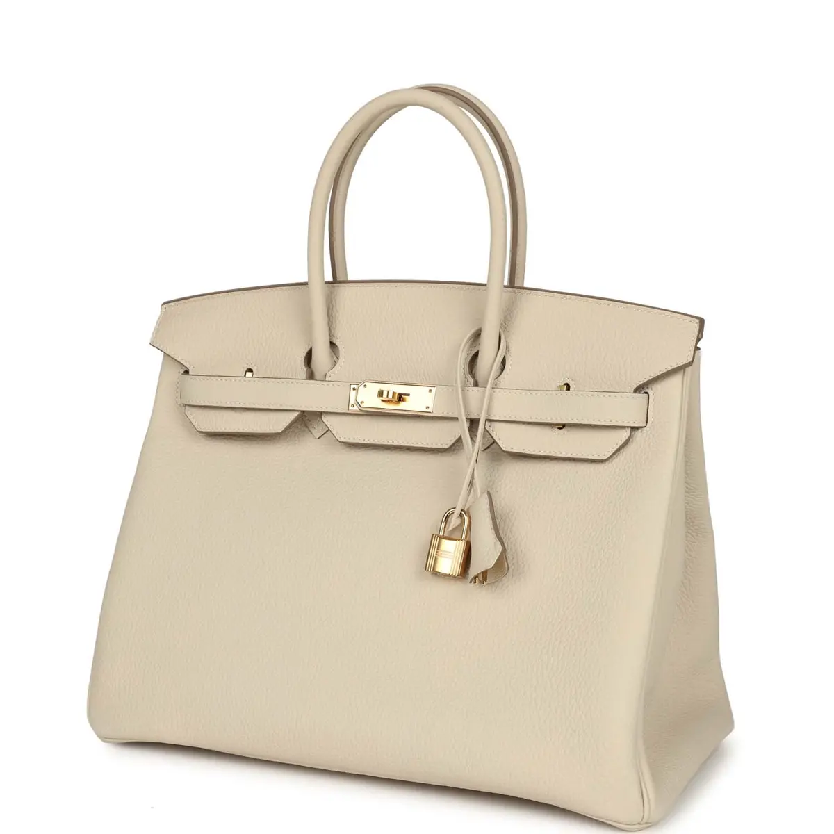 HERMÈS Hermes Birkin 35 Craie Togo Gold Hardware | Thumbnail 5 HERMÈS Hermes Birkin 35 Craie Togo Gold Hardware | Thumbnail 5
