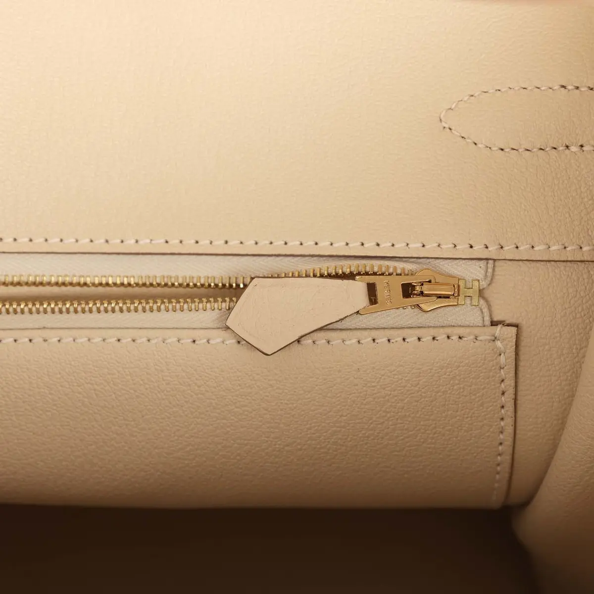 HERMÈS Hermes Birkin 35 Craie Togo Gold Hardware | Thumbnail 9 HERMÈS Hermes Birkin 35 Craie Togo Gold Hardware | Thumbnail 9