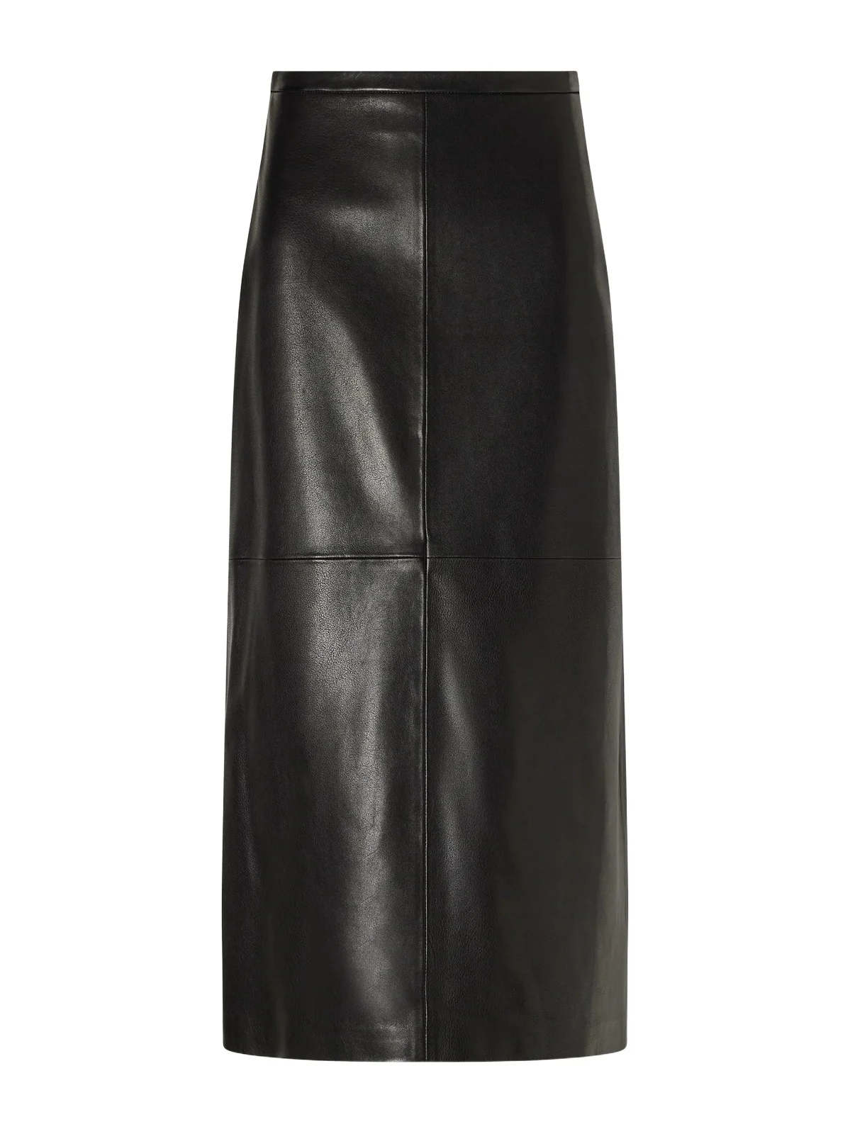 Alana Paneled Leather Midi Skirt Alana Paneled Leather Midi Skirt