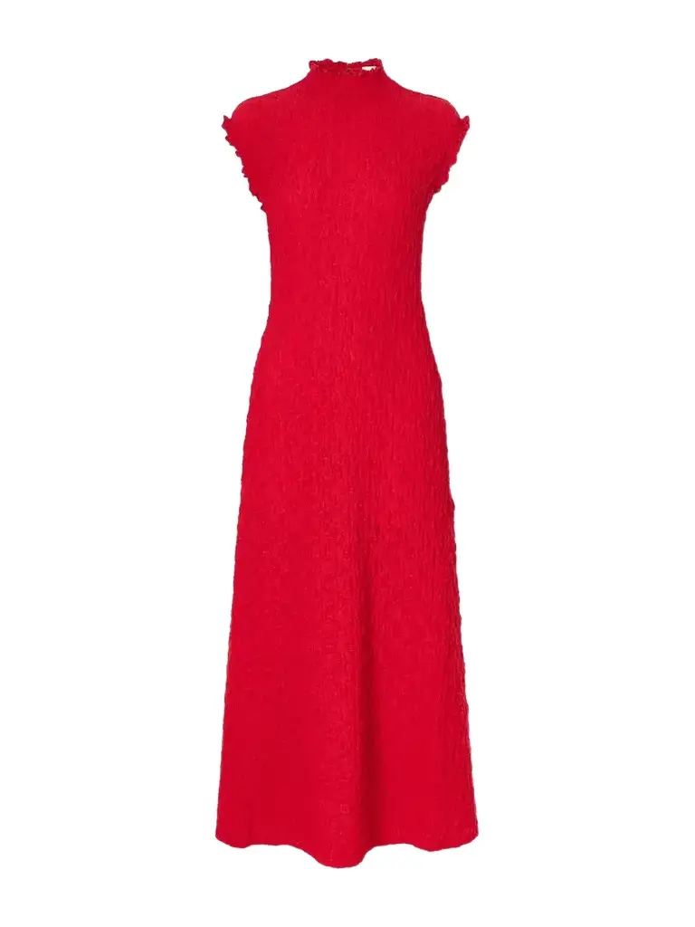 Proenza Schouler White Label Cleo Cotton-blend Jacquard Midi Dress | Image 1 Proenza Schouler White Label Cleo Cotton-blend Jacquard Midi Dress | Image 1