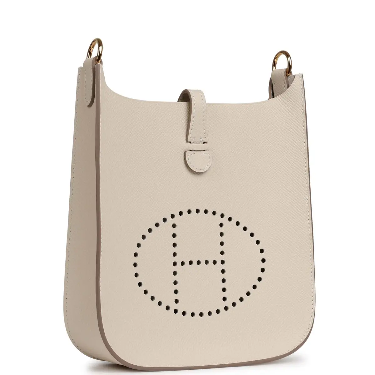 HERMÈS Hermes Evelyne Sellier TPM Craie Epsom Gold Hardware | Thumbnail 2 HERMÈS Hermes Evelyne Sellier TPM Craie Epsom Gold Hardware | Thumbnail 2
