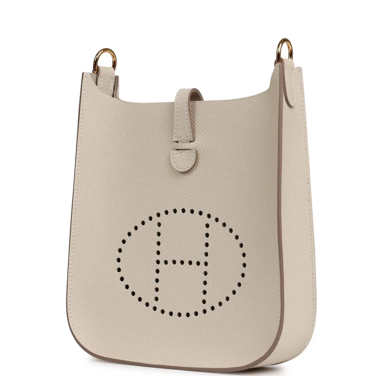 HERMÈS Hermes Evelyne Sellier TPM Craie Epsom Gold Hardware | Thumbnail 5 HERMÈS Hermes Evelyne Sellier TPM Craie Epsom Gold Hardware | Thumbnail 5