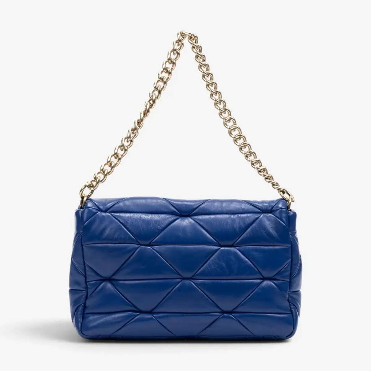 Prada Prada System Blue Calf Leather Large Flap Bag by The Solist | Thumbnail 5 Prada Prada System Blue Calf Leather Large Flap Bag by The Solist | Thumbnail 5