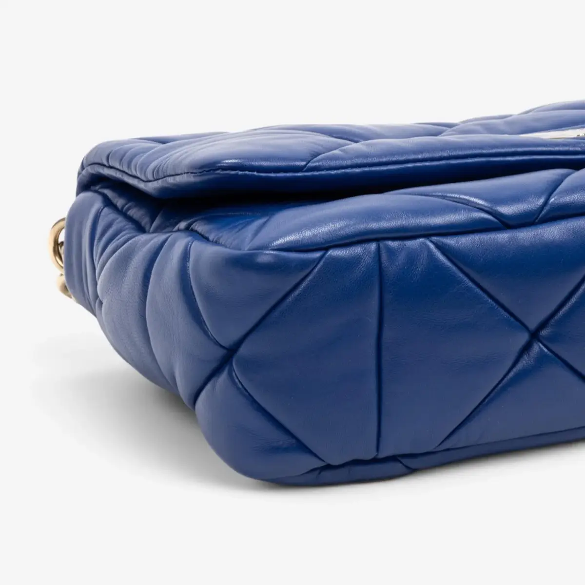 Prada Prada System Blue Calf Leather Large Flap Bag by The Solist | Thumbnail 8 Prada Prada System Blue Calf Leather Large Flap Bag by The Solist | Thumbnail 8