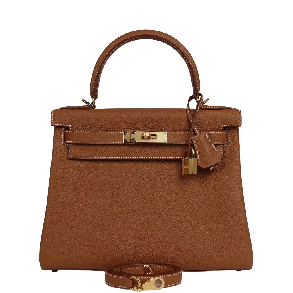 HERMÈS Hermes Kelly Retourne 28 Gold Togo Gold Hardware | Image 1 HERMÈS Hermes Kelly Retourne 28 Gold Togo Gold Hardware | Image 1