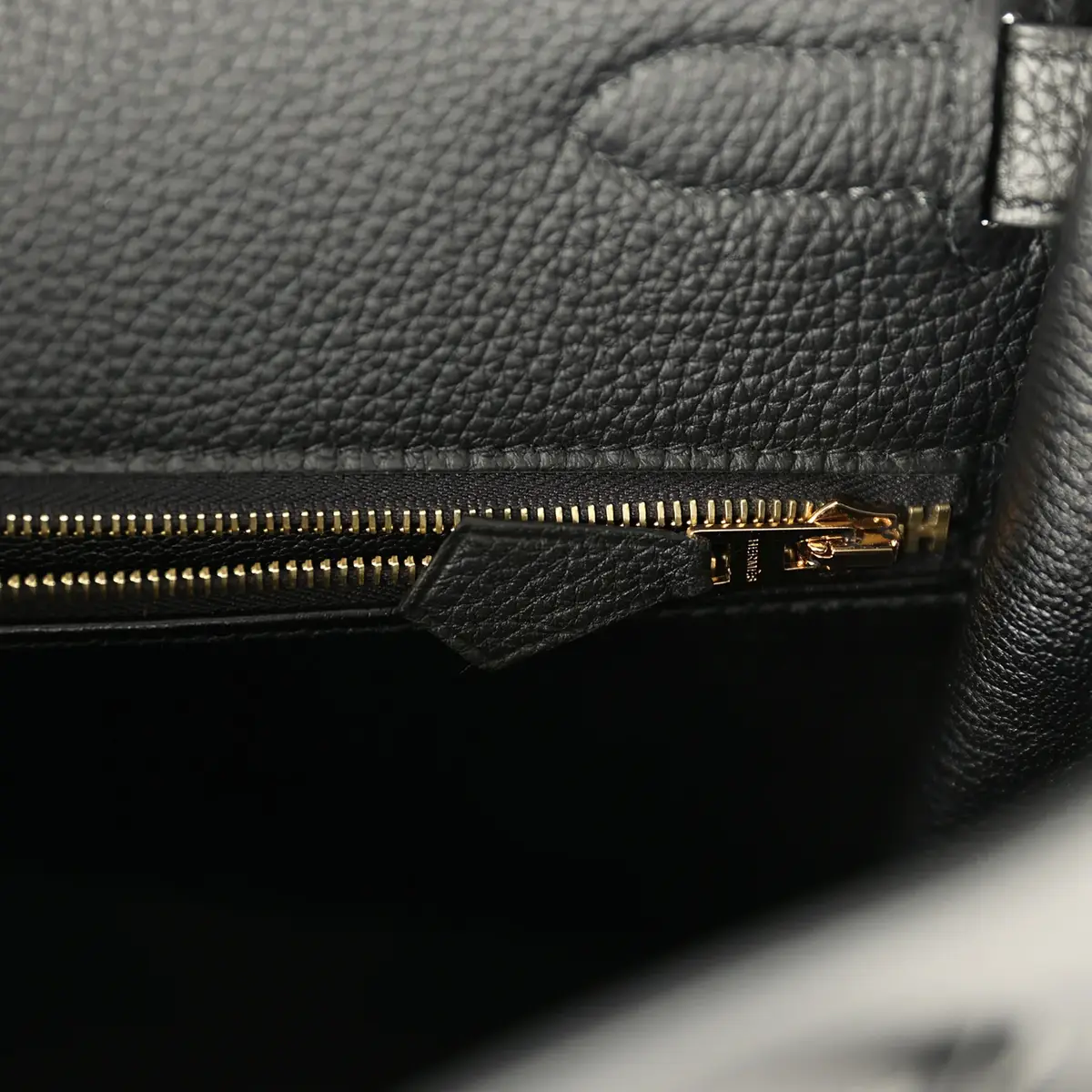HERMÈS Hermes Kelly Retourne 35 Black Togo Gold Hardware | Thumbnail 9