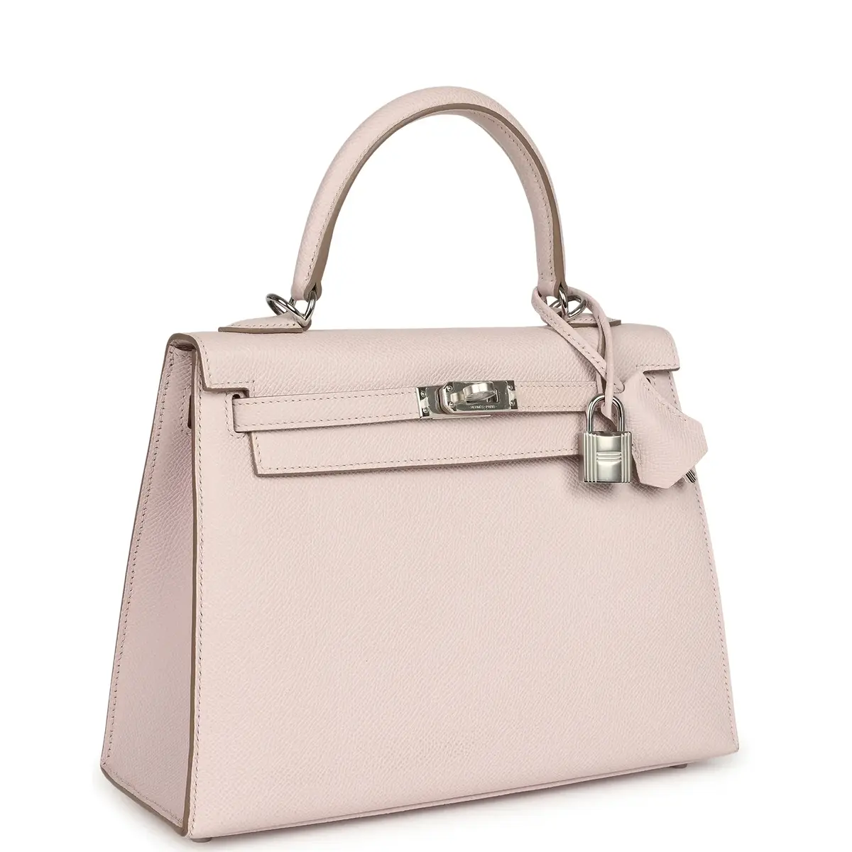 HERMÈS Hermes Kelly Sellier 25 Mauve Pale Epsom Palladium Hardware | Thumbnail 2 HERMÈS Hermes Kelly Sellier 25 Mauve Pale Epsom Palladium Hardware | Thumbnail 2