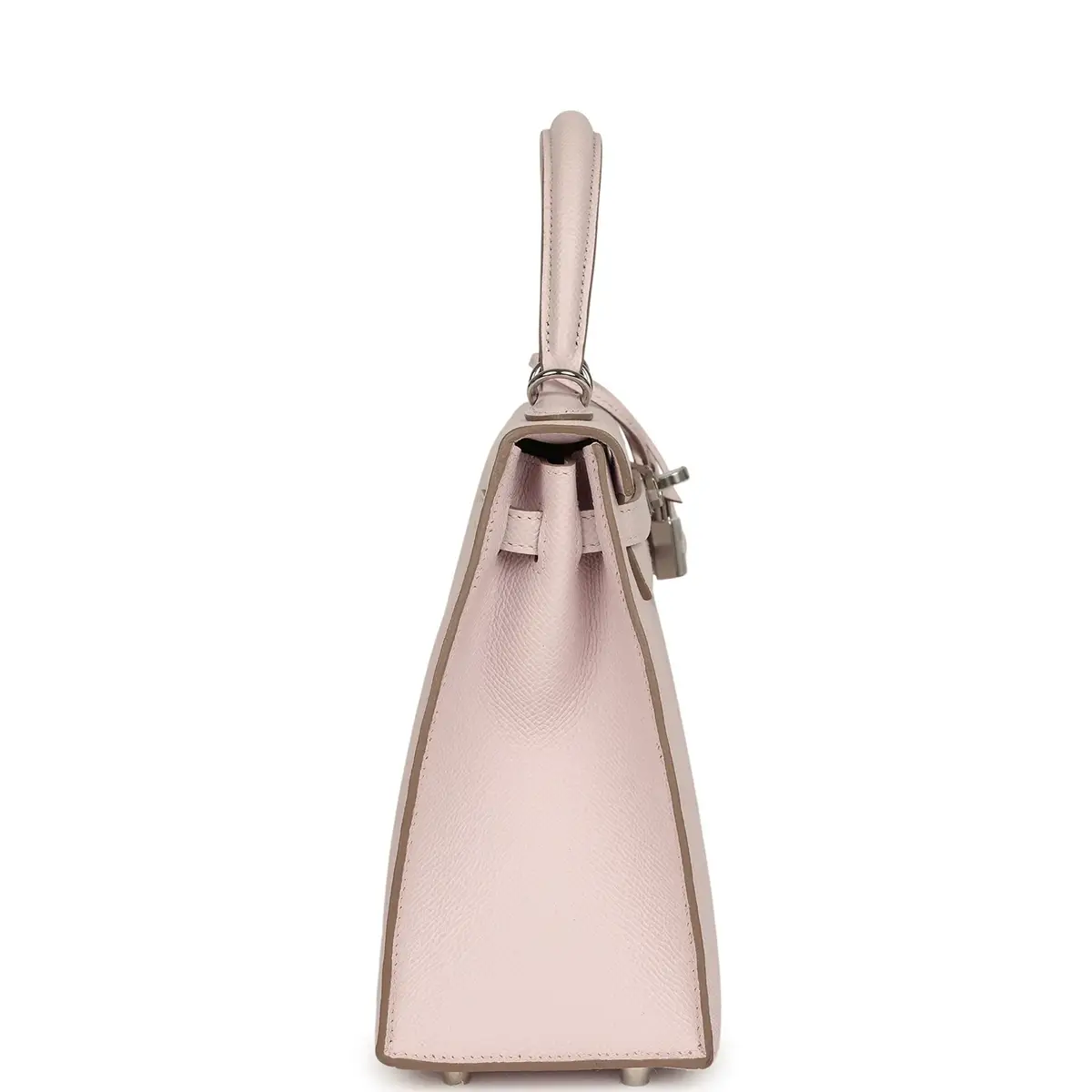 HERMÈS Hermes Kelly Sellier 25 Mauve Pale Epsom Palladium Hardware | Thumbnail 3 HERMÈS Hermes Kelly Sellier 25 Mauve Pale Epsom Palladium Hardware | Thumbnail 3