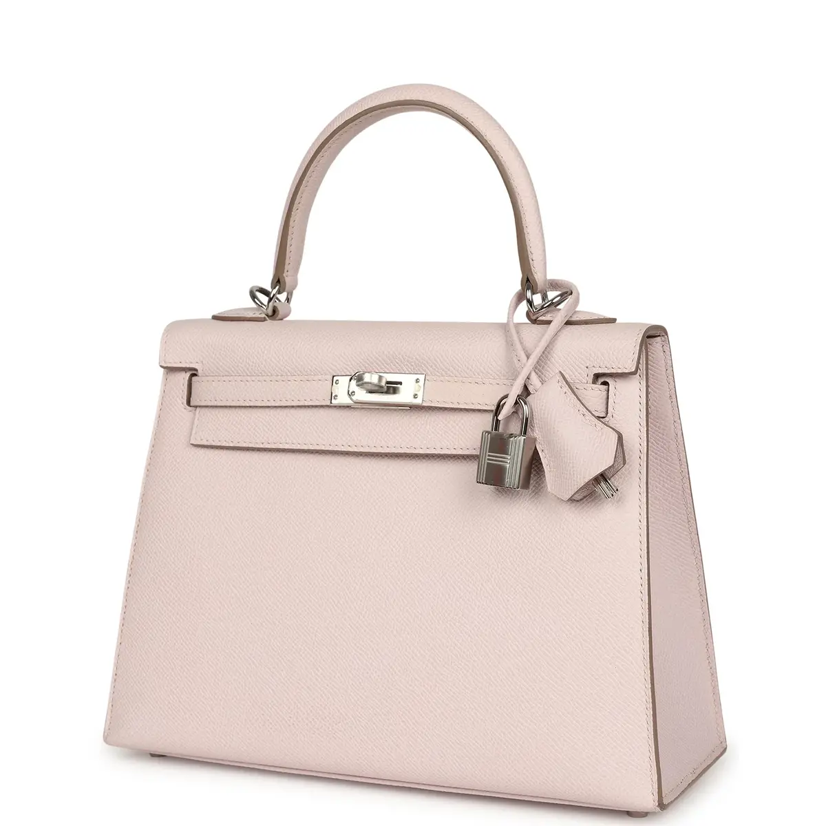 HERMÈS Hermes Kelly Sellier 25 Mauve Pale Epsom Palladium Hardware | Thumbnail 5 HERMÈS Hermes Kelly Sellier 25 Mauve Pale Epsom Palladium Hardware | Thumbnail 5