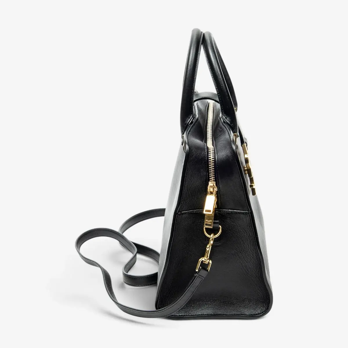 Yves Saint Laurent Yves Saint Laurent Black Calf Leather Monogram Cabas by The Solist | Thumbnail 3 Yves Saint Laurent Yves Saint Laurent Black Calf Leather Monogram Cabas by The Solist | Thumbnail 3