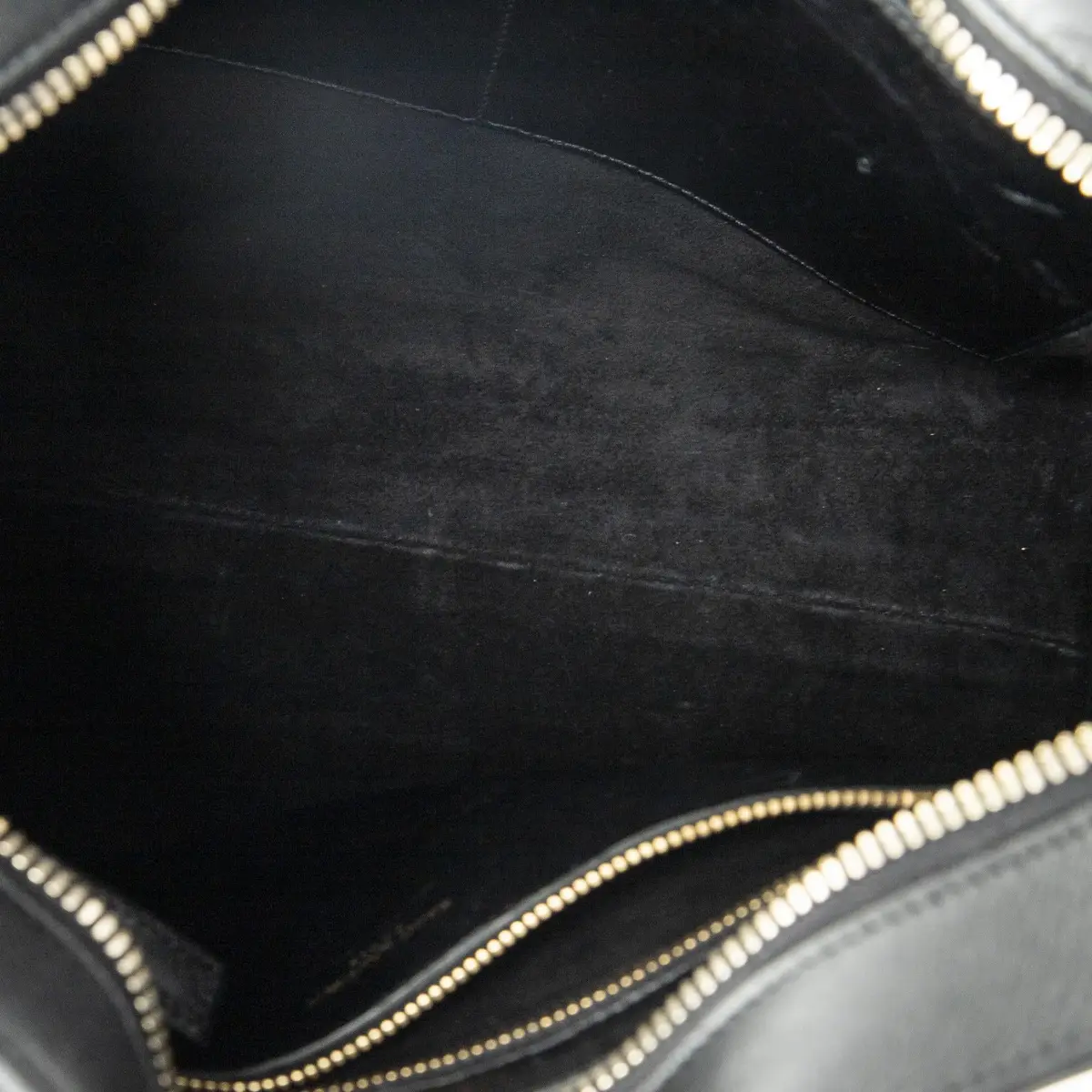 Yves Saint Laurent Yves Saint Laurent Black Calf Leather Monogram Cabas by The Solist | Thumbnail 8 Yves Saint Laurent Yves Saint Laurent Black Calf Leather Monogram Cabas by The Solist | Thumbnail 8