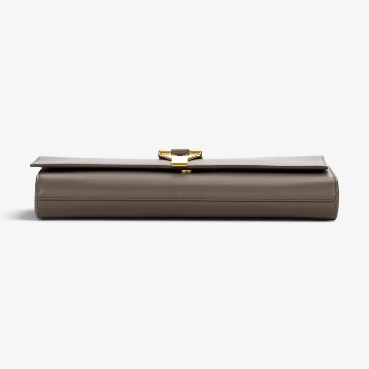 Yves Saint Laurent Yves Saint Laurent Classic Y Line Taupe Calf Leather Clutch by The Solist | Thumbnail 6 Yves Saint Laurent Yves Saint Laurent Classic Y Line Taupe Calf Leather Clutch by The Solist | Thumbnail 6