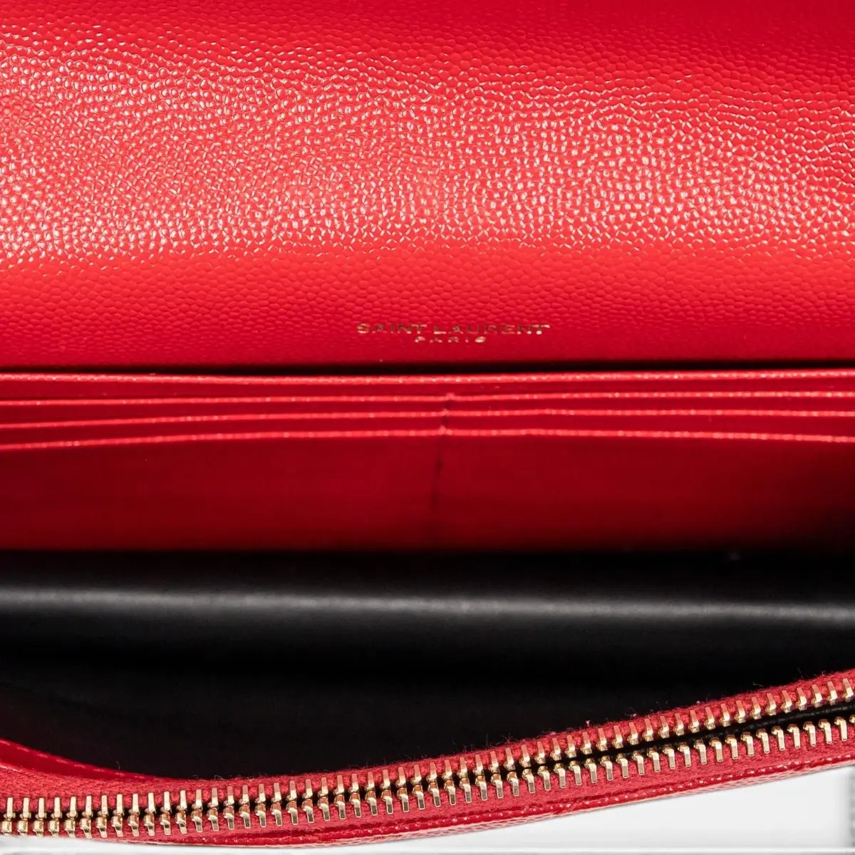 Yves Saint Laurent Yves Saint Laurent Red Calf Leather Envelope Chain Wallet by The Solist | Thumbnail 8 Yves Saint Laurent Yves Saint Laurent Red Calf Leather Envelope Chain Wallet by The Solist | Thumbnail 8