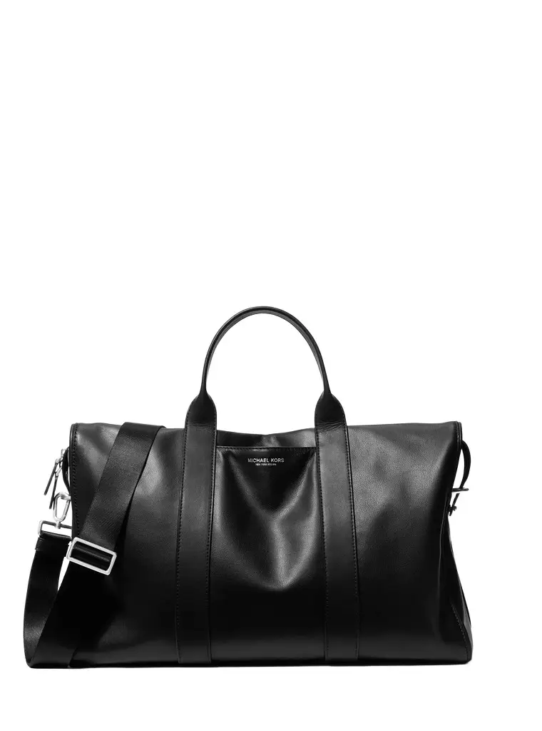 Michael Kors Collection Nicholas Medium Leather Slouch Duffel Bag | Image 1 Michael Kors Collection Nicholas Medium Leather Slouch Duffel Bag | Image 1