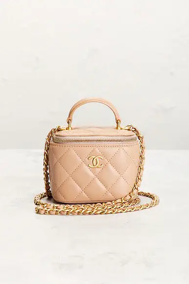 Chanel Chanel Lambskin Mini Classic Vanity Case | Thumbnail 2 Chanel Chanel Lambskin Mini Classic Vanity Case | Thumbnail 2