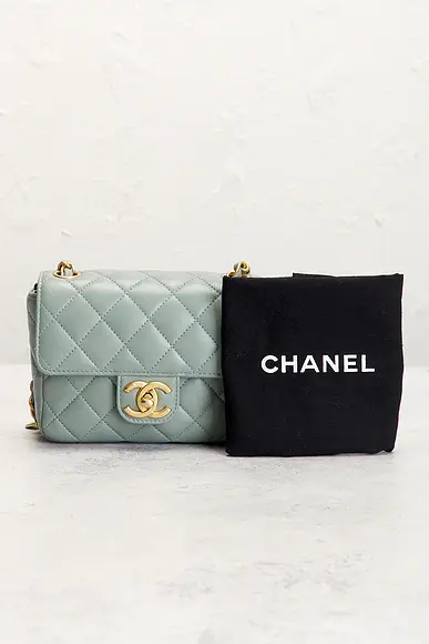 Chanel Chanel Lambskin Mini Casino Royale Charms Square Flap Bag | Thumbnail 8 Chanel Chanel Lambskin Mini Casino Royale Charms Square Flap Bag | Thumbnail 8
