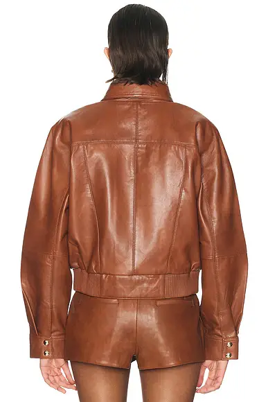 Retrofête Lykke Leather Jacket | Thumbnail 3 Retrofête Lykke Leather Jacket | Thumbnail 3