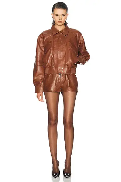 Retrofête Lykke Leather Jacket | Thumbnail 4 Retrofête Lykke Leather Jacket | Thumbnail 4