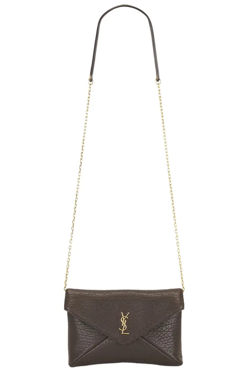 Saint Laurent Small Pouch On Chain