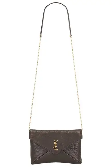 Saint Laurent Small Pouch On Chain | Image 1 Saint Laurent Small Pouch On Chain | Image 1