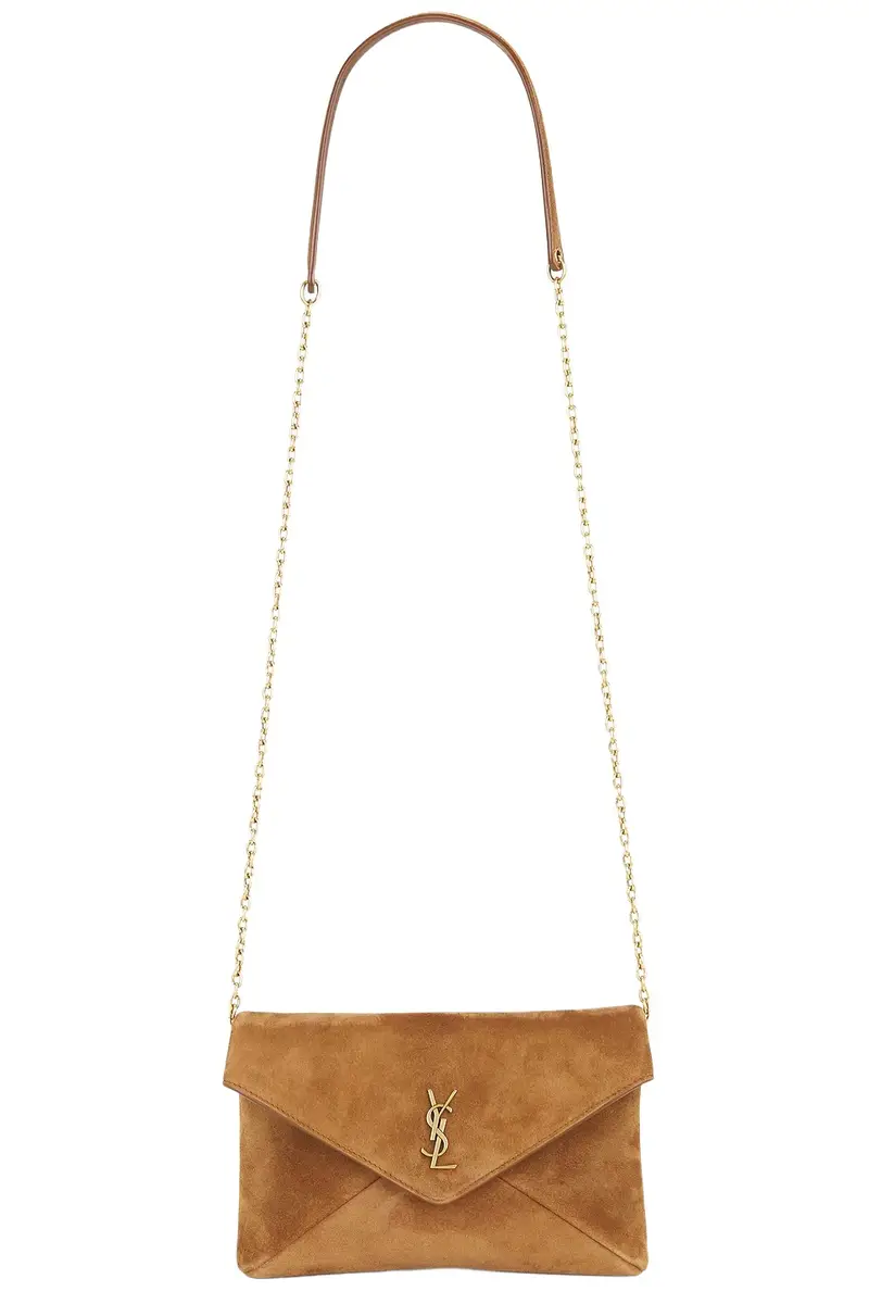 Saint Laurent Small Pouch On Chain
